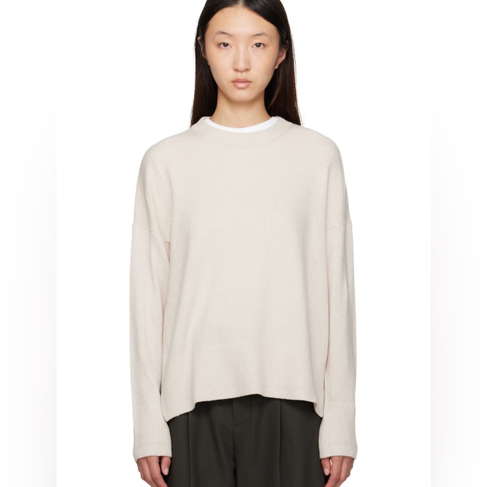 MARIA MCMANUS NWOT Beige Swing Sweater